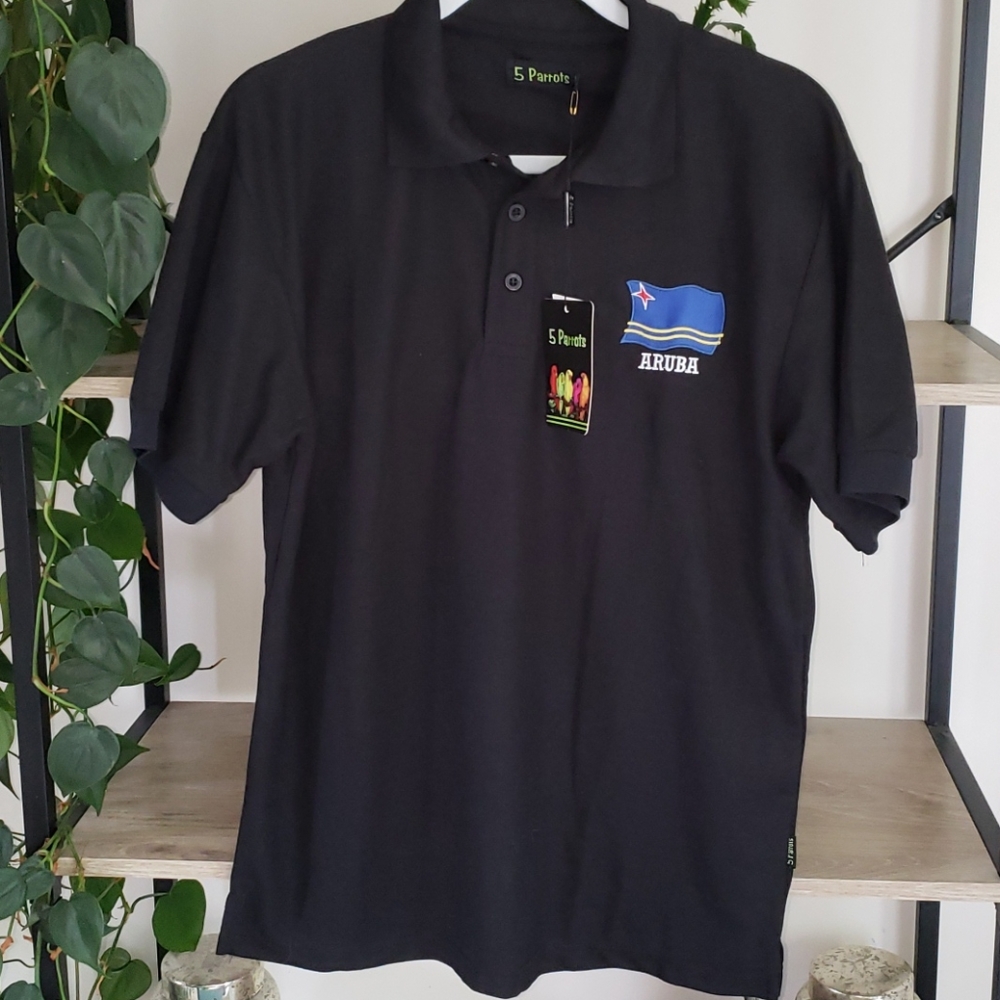 NWT Aruba Button Down Shirt
